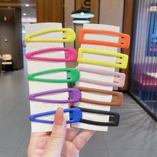 Kẹp tóc kim loại hình vuông phong cách Hàn Quốc dành cho nữ