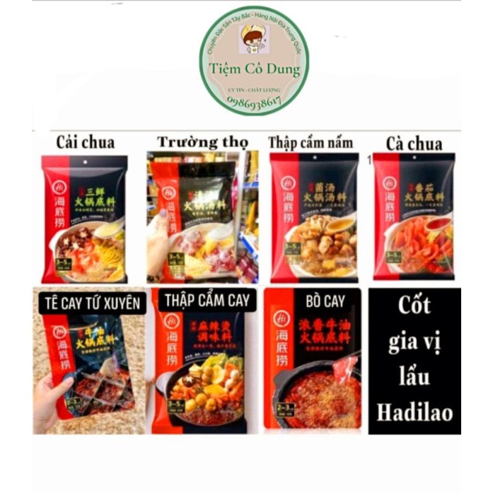 CỐT LẨU HADILAO CHUẨN VỊ DATE MỚI _CỐT LẨU TỨ XUYÊN