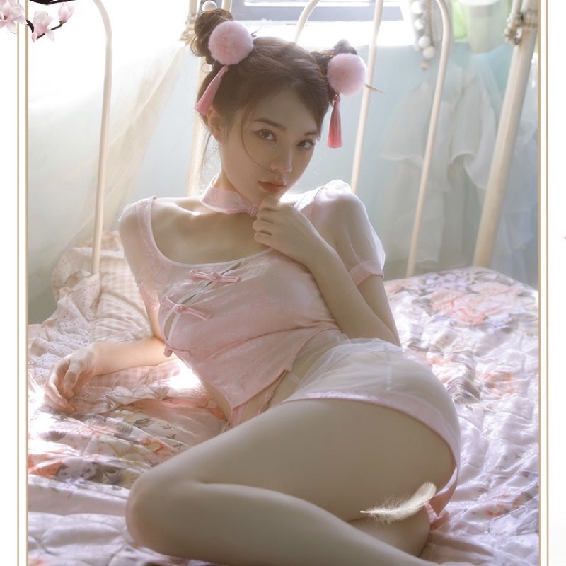 FM7062 Cosplay Phong Cách Trung Hoa - Nội Y Cách Tân Gợi Cảm Nhiều Phụ Kiện | BigBuy360 - bigbuy360.vn