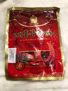 Kẹo Hồng Sâm Hàn Quốc 200g