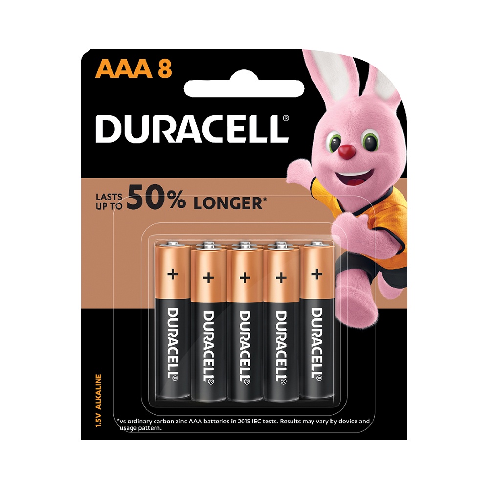 Pin Kiềm Duracell Coppertop AAA vỉ 8 viên KPHUCSINH - Hàng Chính Hãng