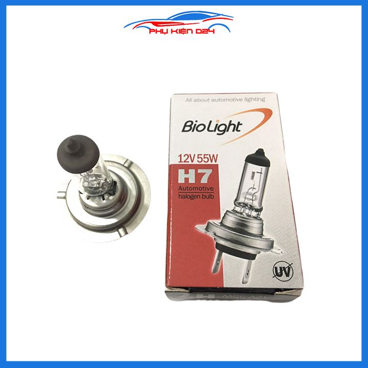 Bóng đèn Biolight cho ô tô xe hơi hàn quốc chân H7 điện áp 12V/24V