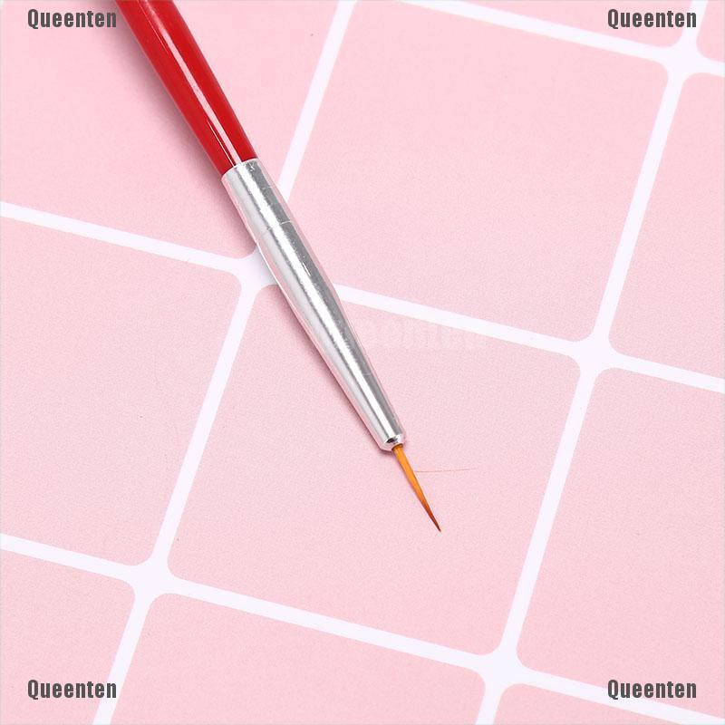 Set 3 cọ vẽ móng tay thiết kế nghệ thuật làm đẹp tiện lợi dễ sử dụng