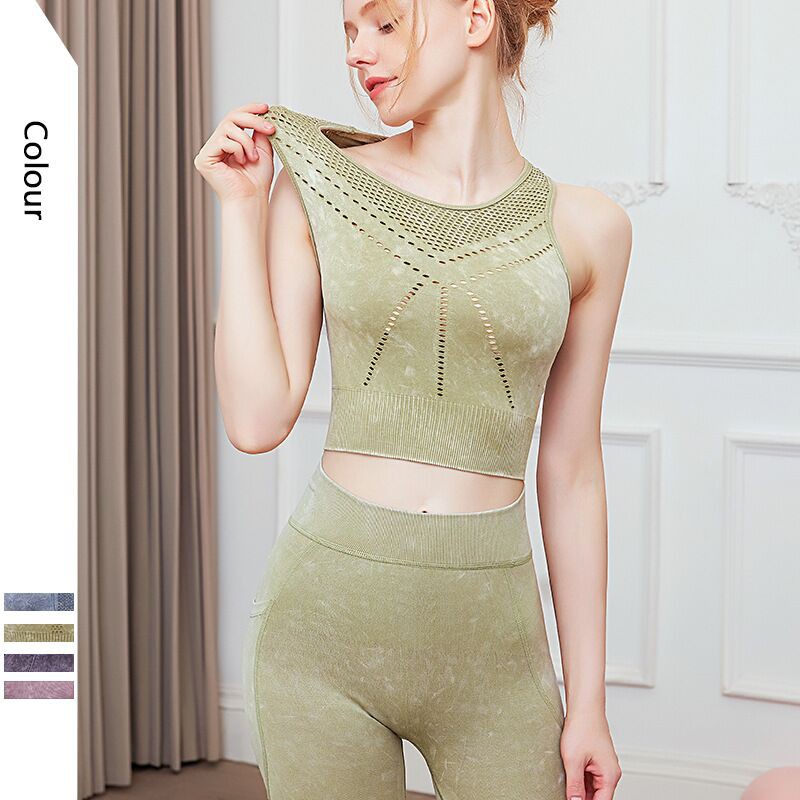 Áo Ngực Thể Thao Nữ Không Đường May Chất Liệu Nhanh Khô