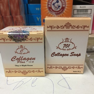 Kem collagenn tặng cục xà bông