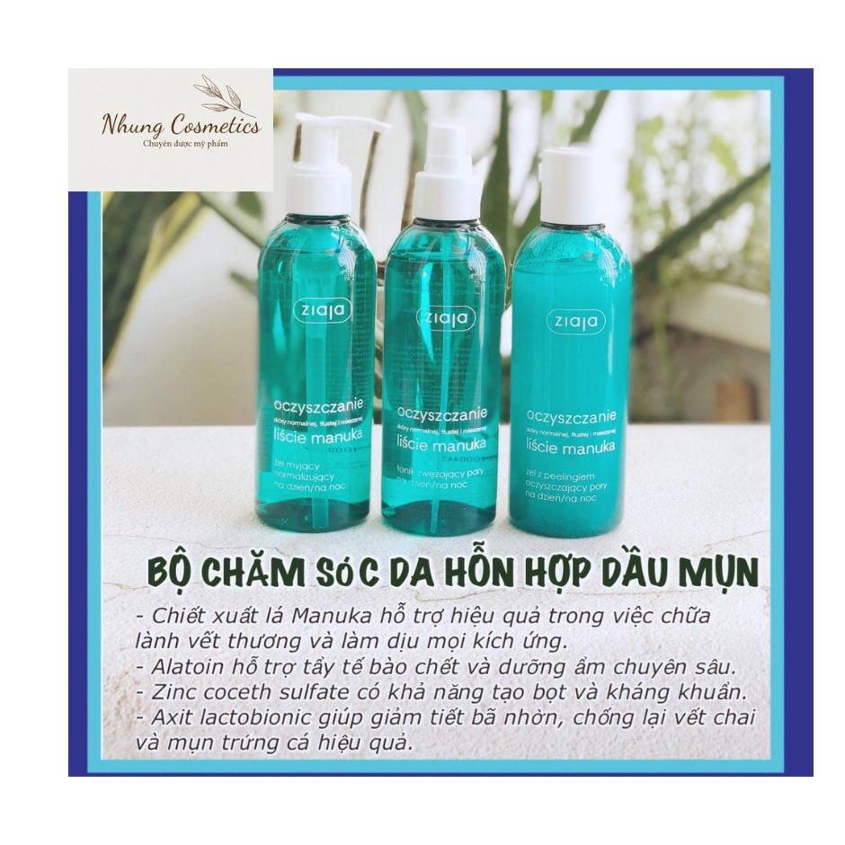 Tẩy da chết ziaja manuka