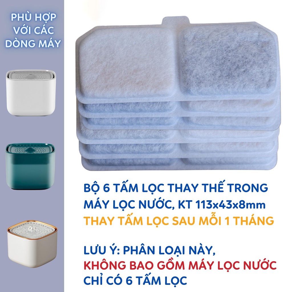 Máy uống nước lọc cho mèo thông minh tự động 2L  - Phụ Kiện Thú Cưng Cún Stores