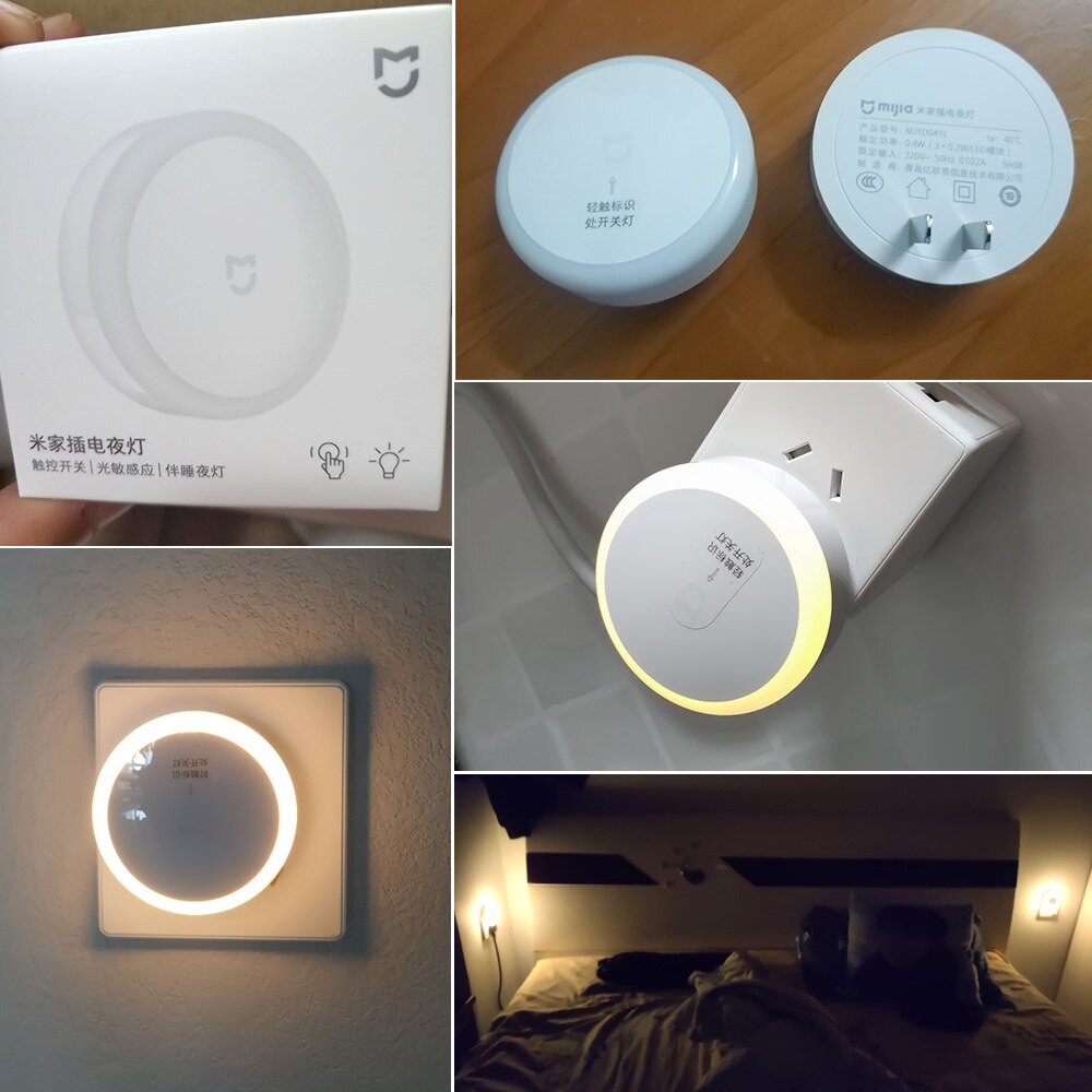 Đèn ngủ cảm biến ánh sáng Xiaomi Mijia MJYD04YL Ánh sáng vàng dịu nhẹ 2400K