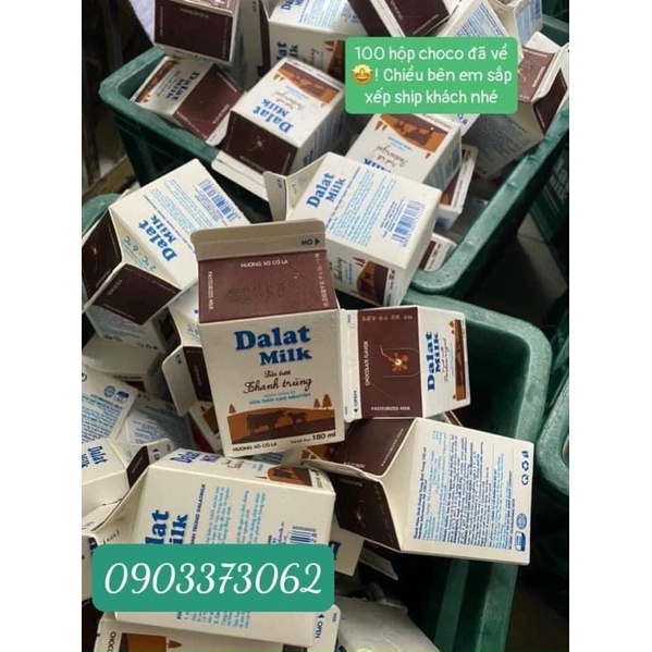 dalatmilk Sữa thanh trùng CHOCOLATE DALATMILK Luôn sẵn mỗi ngày