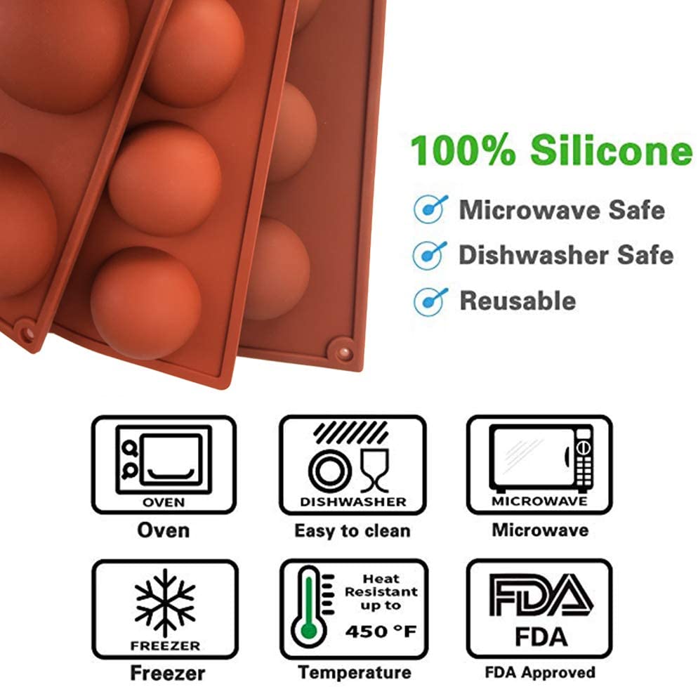 Khuôn ANAEAT có 24 lỗ bằng silicon làm bánh kẹo/Chocolate/Pudding/thạch/đá đa năng tiện dụng