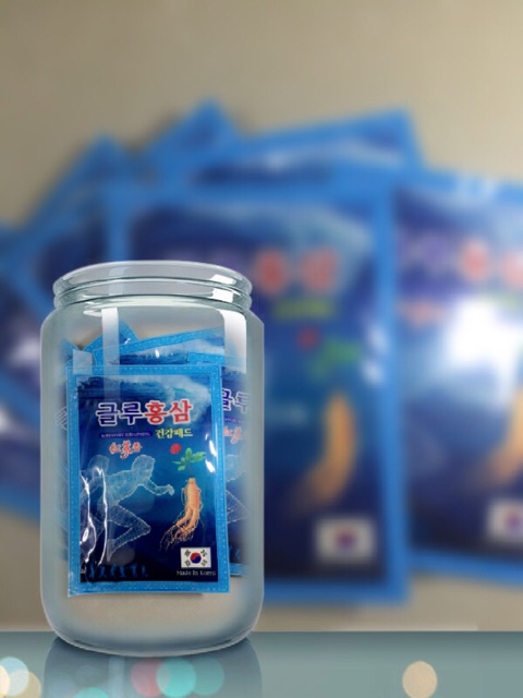 Cao dán hồng sâm hàn quốc Power 3 màu, gói 20 miếng - Hỗ trợ giảm đau lưng, đau vai gáy, căng cơ