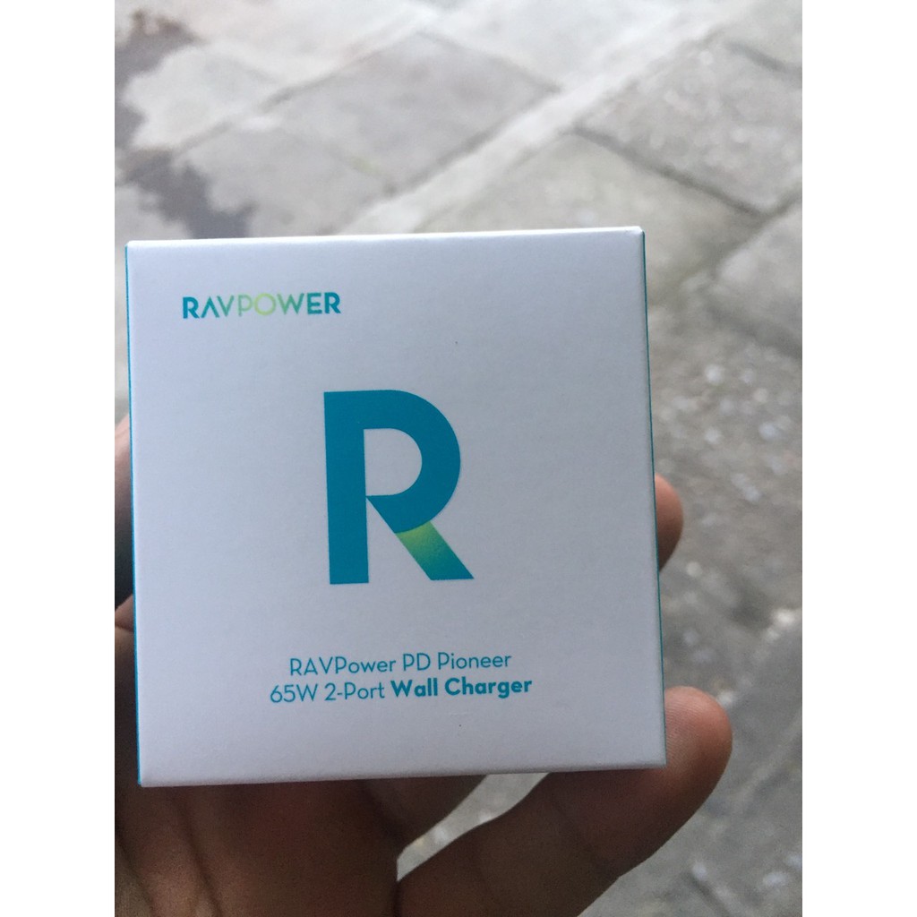 Củ sạc RAVPower 2 cổng - 65W PD  RP-PC133