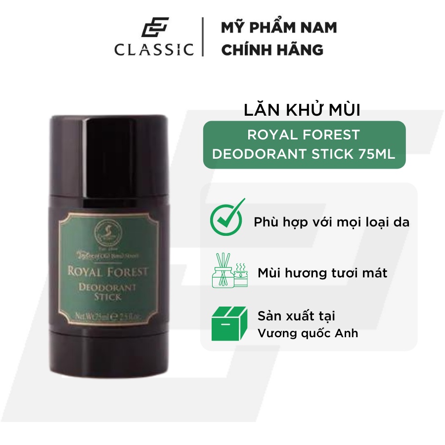 Lăn khử mùi Taylor of Old Bond Street Deodorant Stick 75ml