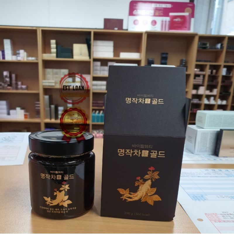 TRÀ HỒNG SÂM ĐEN Và GỪNG sản phẩm cao cấp VB Vital beautie của tập đoàn Amore pacific