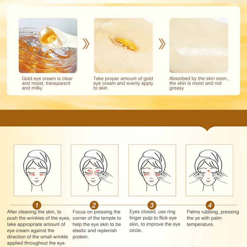 [Hàng mới về] Kem dưỡng da mắt BIOAQUA loại bỏ quầng thâm và bọng mắt chống lão hóa | BigBuy360 - bigbuy360.vn