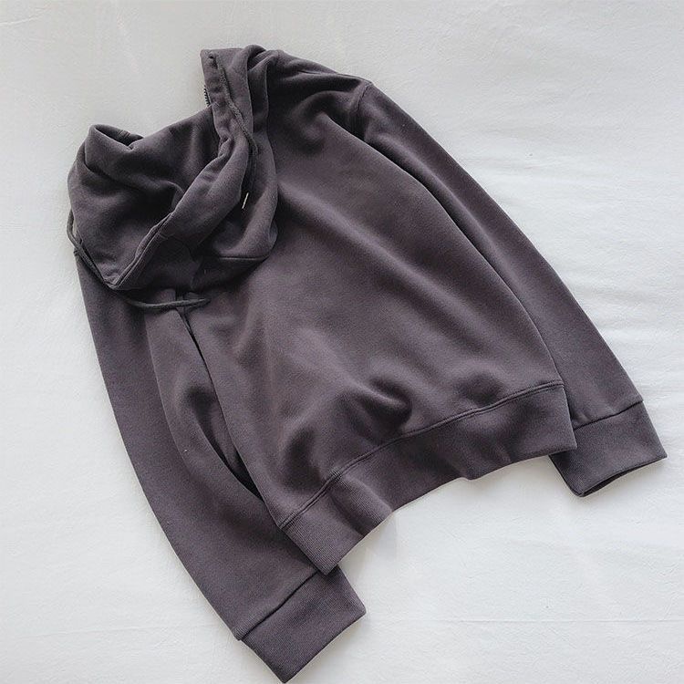 Áo Khoác Hoodie Dáng Rộng Có Khóa Kéo Phong Cách Hàn Quốc Thời Trang Thu Đông Mới Cho Nữ