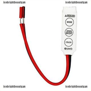 Công Tắc Điều Khiển Độ Sáng Cho Đèn Led Rgb 5050 3528 Smd Dc 12v