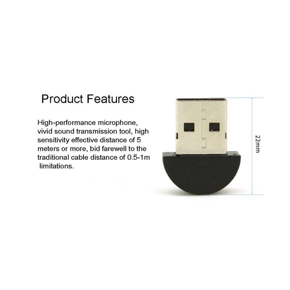 Micro mini HEALMEYOU cổng USB 2.0 âm thanh nổi gắn laptop máy tính PC/ máy tính bảng cho giảng dạy