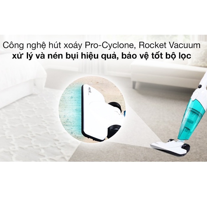 Máy hút bụi mini cầm tay Deerma thông minh Vacuum Cleaner DX115C - Hapos phân phối