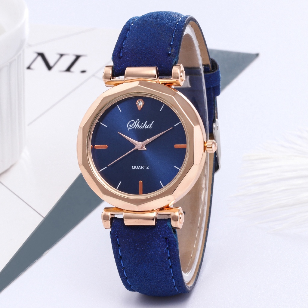 Kegllect Đồng Hồ Nữ Dây Da Pu Thời Trang
