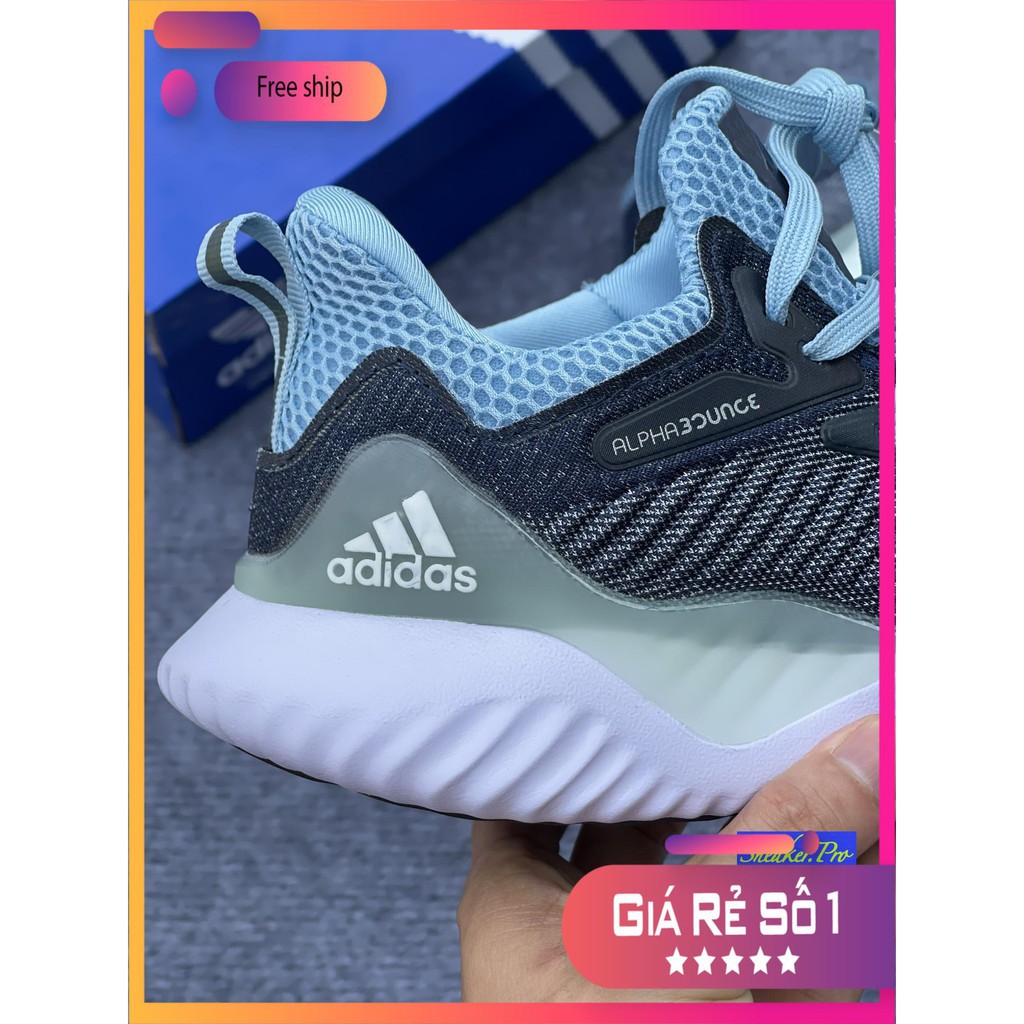 Giày thể thao sneaker nam nữ ALPHABOUNCE Beyond 2018 xanh | BigBuy360 - bigbuy360.vn