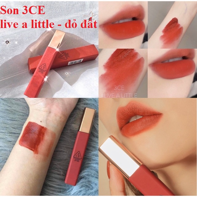 Son 3CE Velvet Lip Tint Chính Hãng với nhiều màu sắc cho bạn dễ lựa chọn hơn