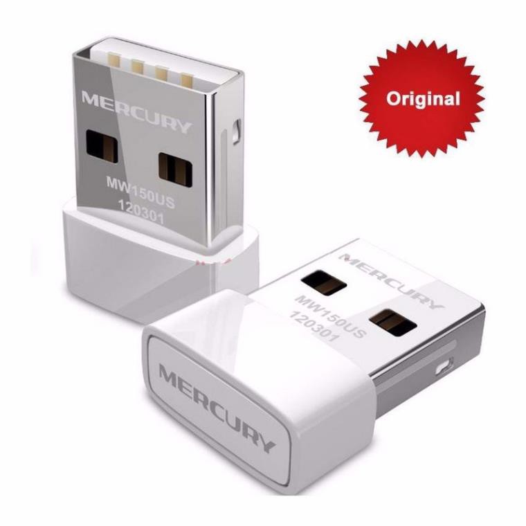 Bộ Thu Sóng Wifi Mercury 150US Siêu Nhỏ 150MbpS Phụ Kiện Hà Đức