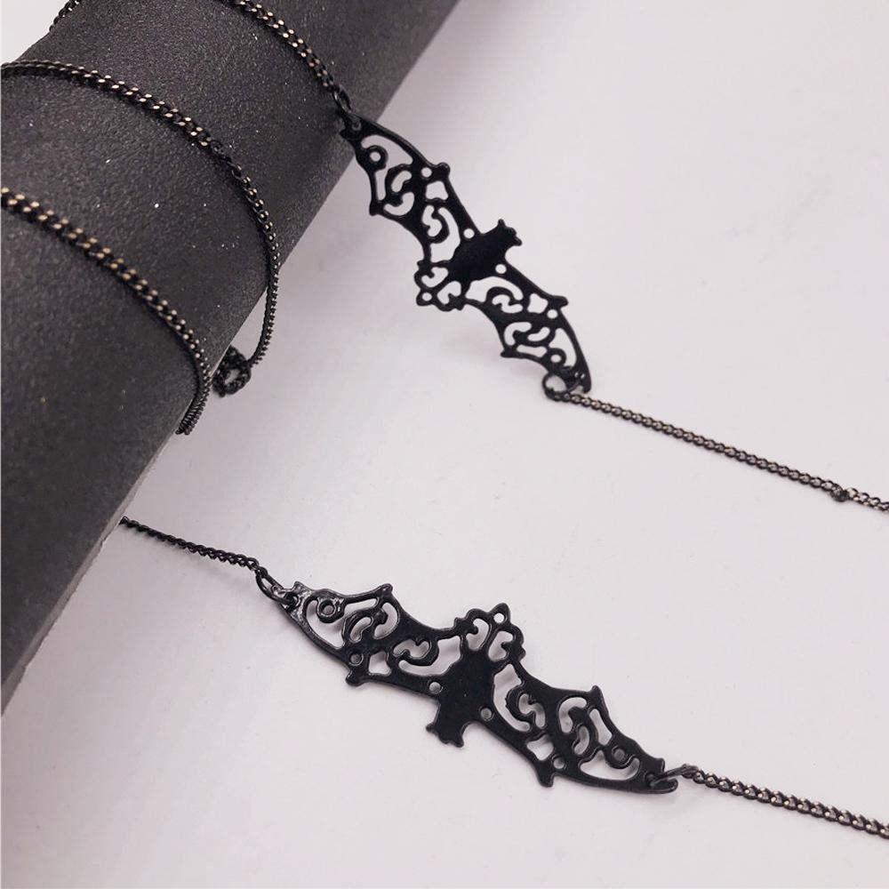 BSUNS Dây Đeo Giữ Mắt Kính Hình Dơi Màu Đen
