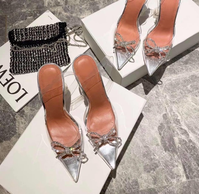 ]Giày cao gót trong nơ mẫu mới