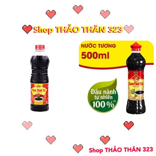 NƯỚC TƯƠNG CHIN-SU Tam Thái Tử 500ml