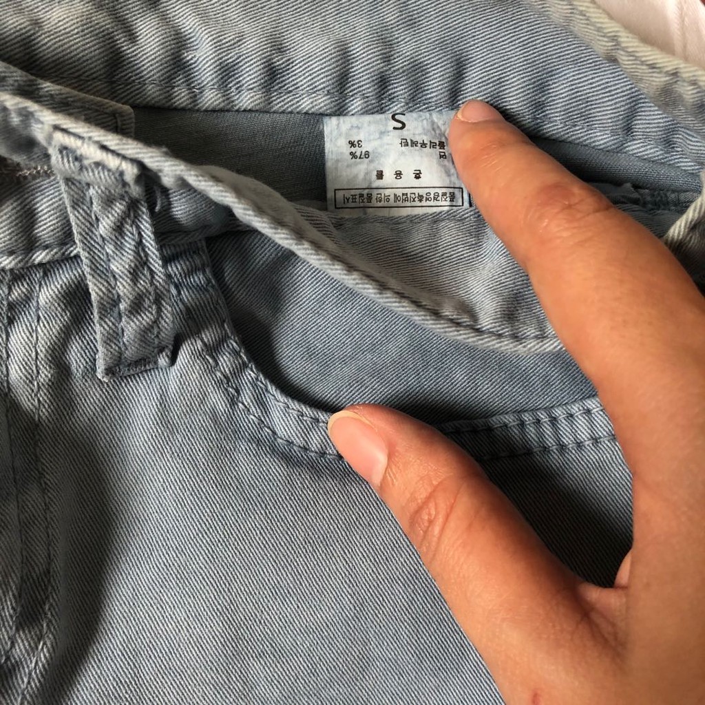Quần đùi kaki, hàng outlet, korea hình thật