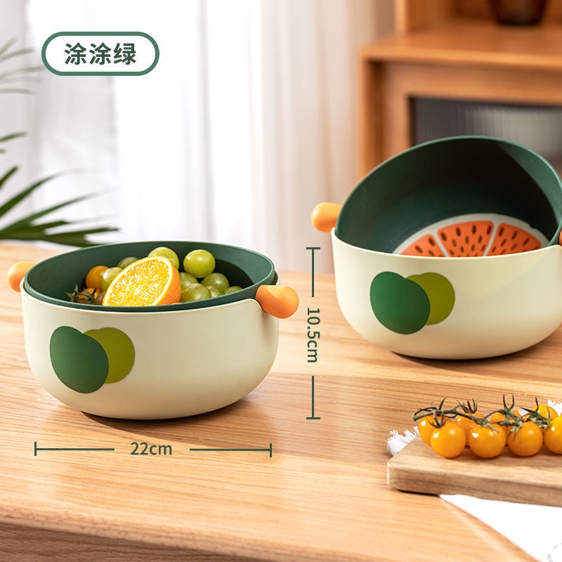 Rổ Rửa Trái Cây Bằng Nhựa Cao Cấp Tiện Dụng