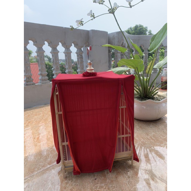 áo lồng chim chào mào vuông ép mộc 15 17 nan