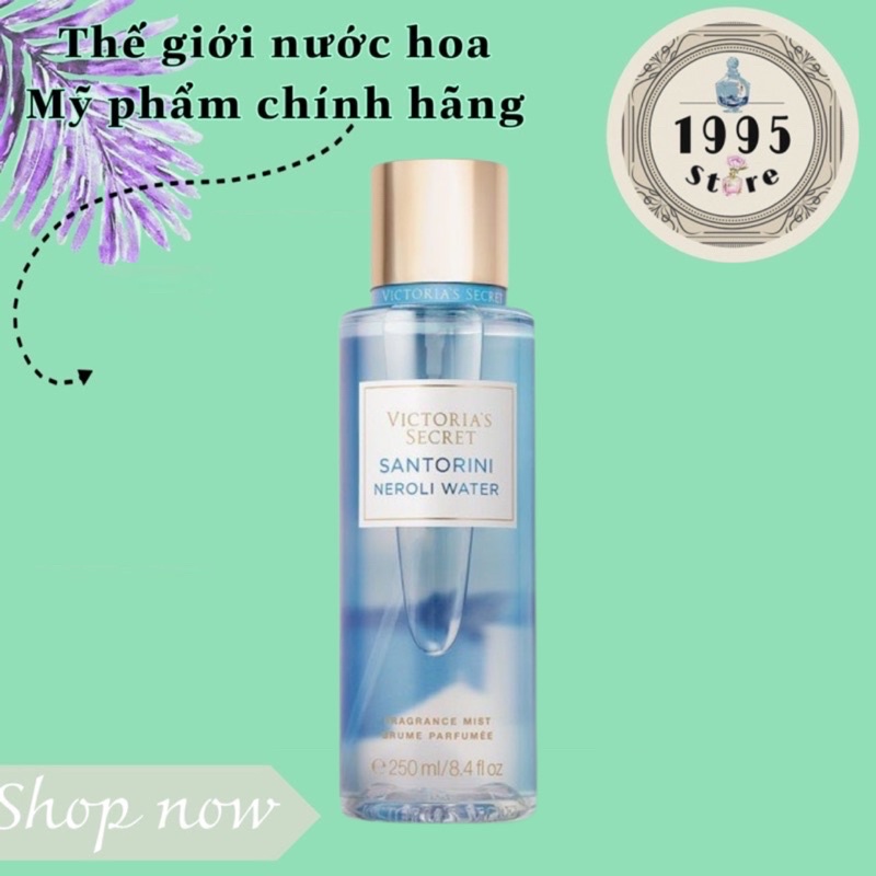 [Mẫu thử]Body Mist 𝗩𝗜𝗖𝗧𝗢𝗥𝗜𝗔'𝗦 𝗦𝗘𝗖𝗥𝗘𝗧 Santorini 10ml-30ml-50ml-100ml