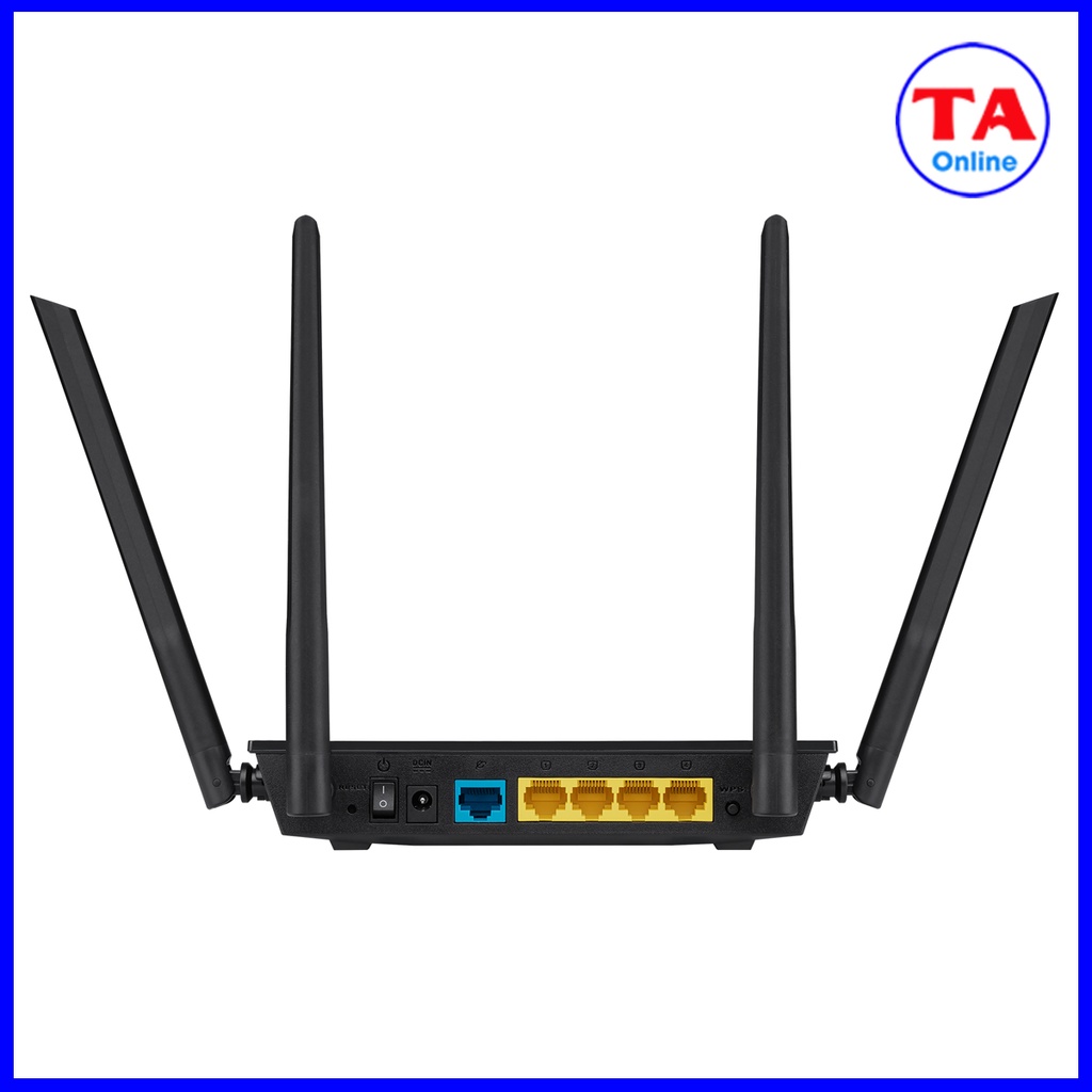 Router WiFi ASUS RTAC1200 Tốc độ 1200Mbps có 4 Anten 5dbi