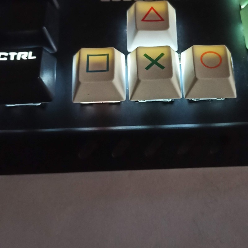 Set 4 Nắp Bọc Phím Cơ Chơi Game Pbt Oem Hình Mũi Tên