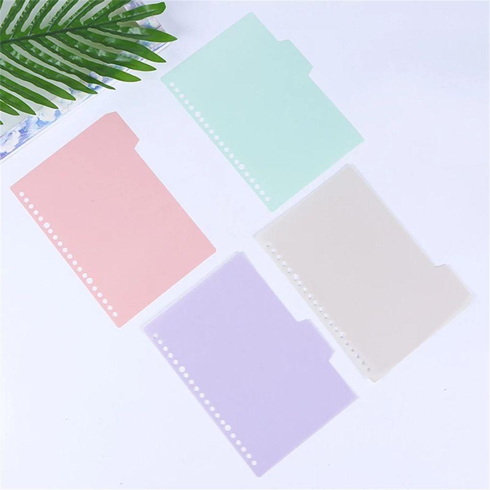 AUGUSTINE Set 4 Thẻ Đánh Dấu Trang Sổ Tay B5 A5 A4