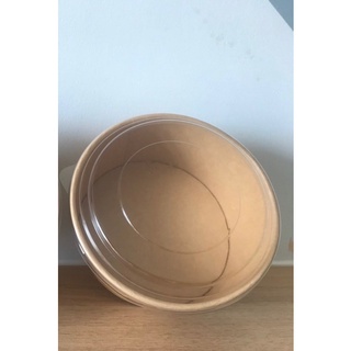 Tô giấy Kleur - Set 50 Tô giấy Kraft Salad 750ml (có nắp)