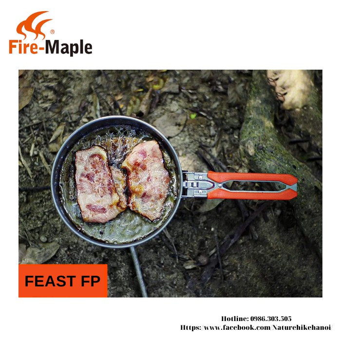 Dụng cụ nấu ăn dã ngoại cắm trại chảo firemaple campoutvn dã ngoại chống dính  FEAST FP A303