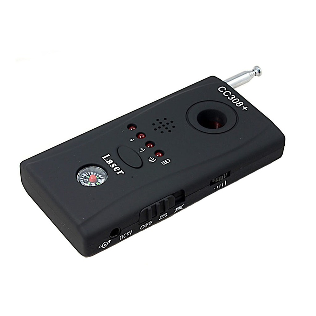 Máy dò thiết bị định vị, Camera quay lén, GPS, Nghe trộm CC308 bằng sóng wifi, sóng điện thoại