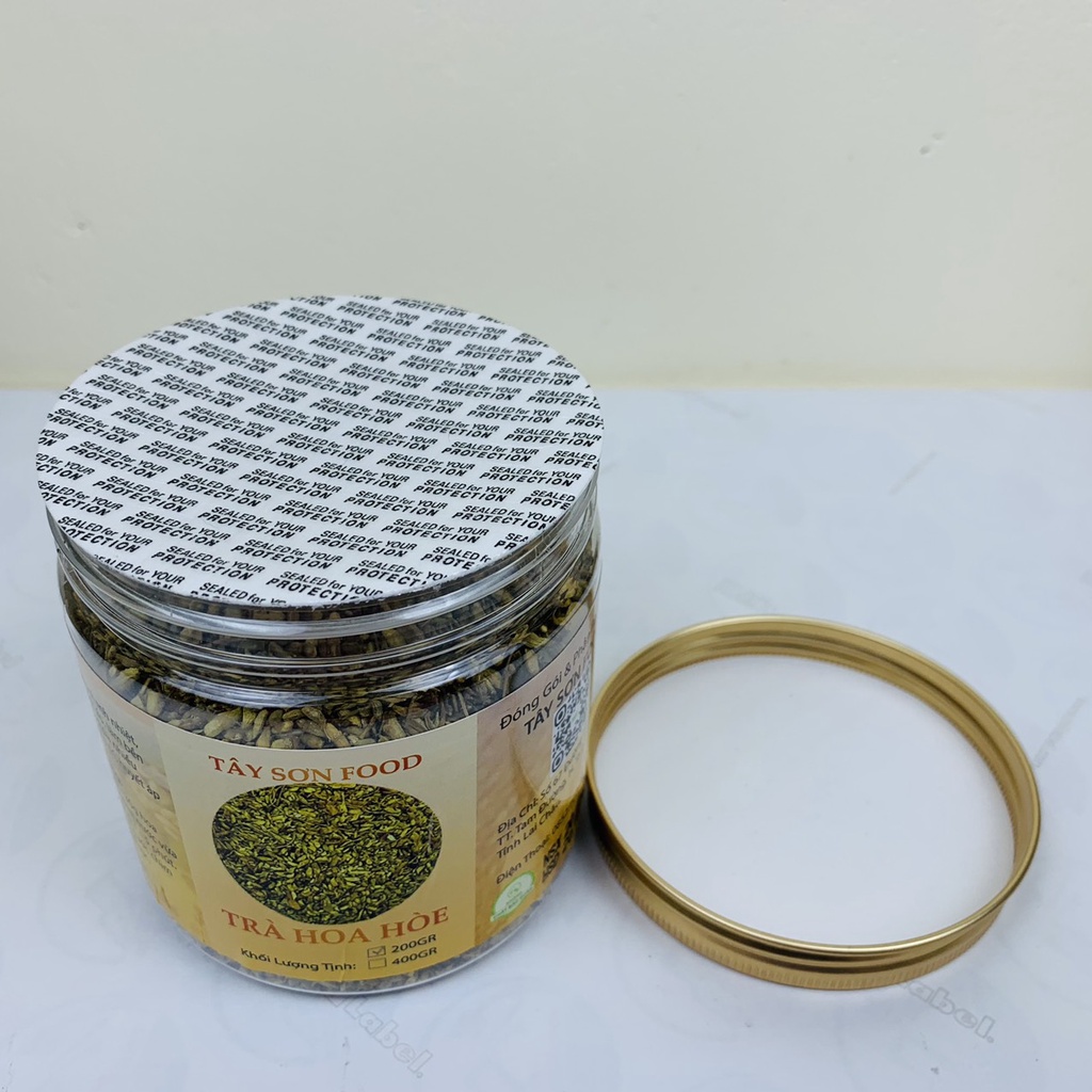 HŨ 400GR Trà Hoa Hòe Sấy Khô Thượng Hạng Thơm Ngọt - Tây Sơn Food