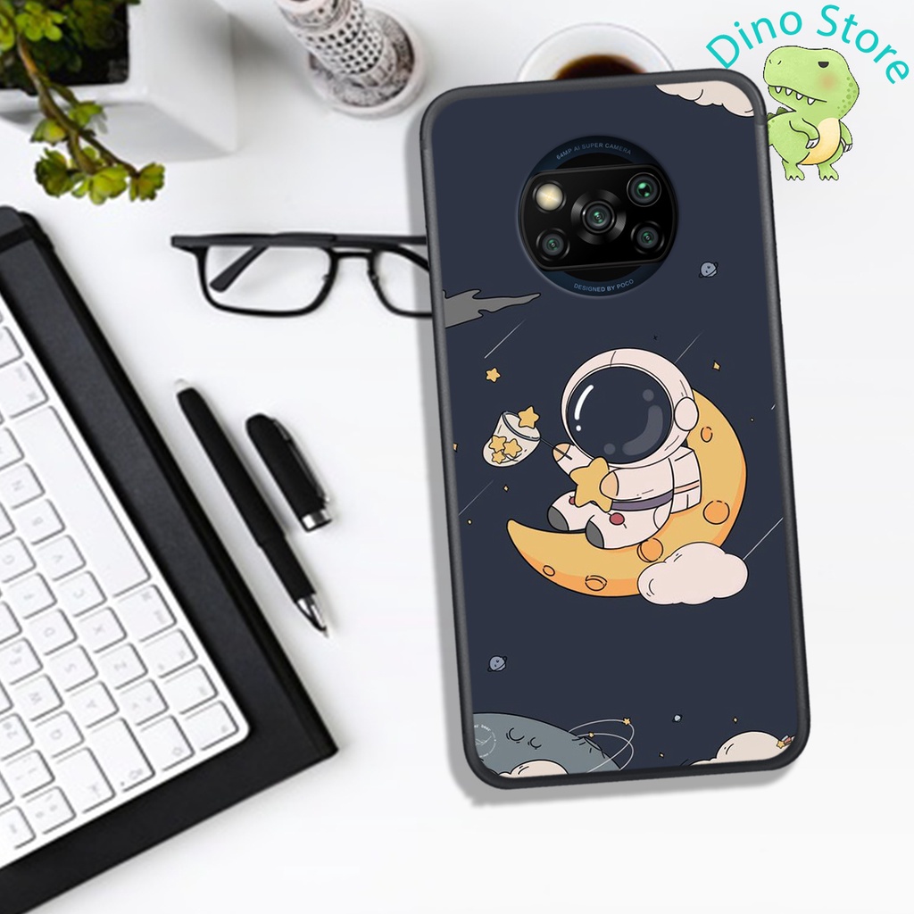 Ốp Lưng XIAOMI POCCO X3/POCCO X3 PRO , In hình Astronuats Chibi cực đẹp.