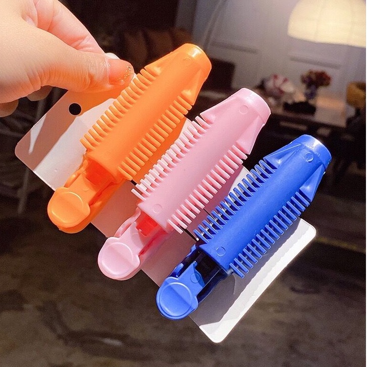 Dụng cụ kẹp uốn tóc mái tạo kiểu tiện dụng