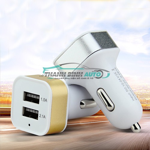 Tẩu Chia 2 Cổng USB Trong Xe Hơi - Hàng Chính Hãng Gía Tốt