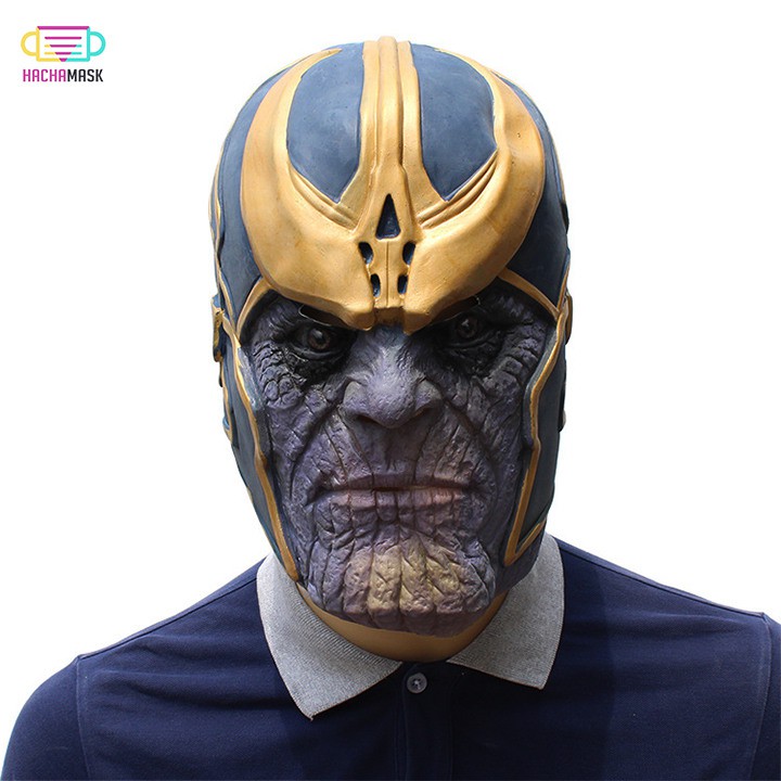 Mặt Nạ Thanos Silicone Hóa Trang Chuẩn Điện Ảnh