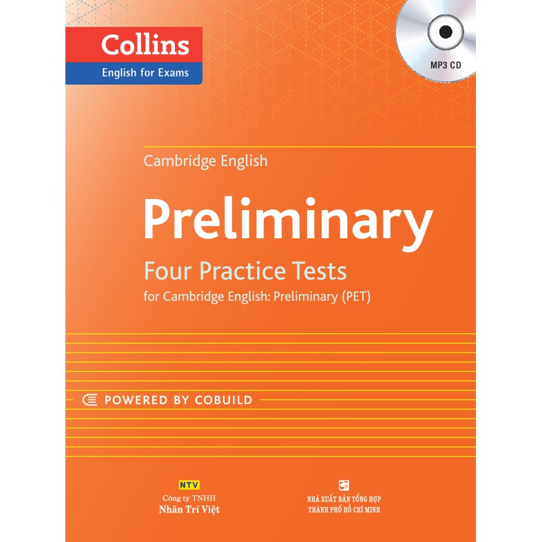 Sách - Collins Cambridge English Preliminary (PET) (kèm CD)