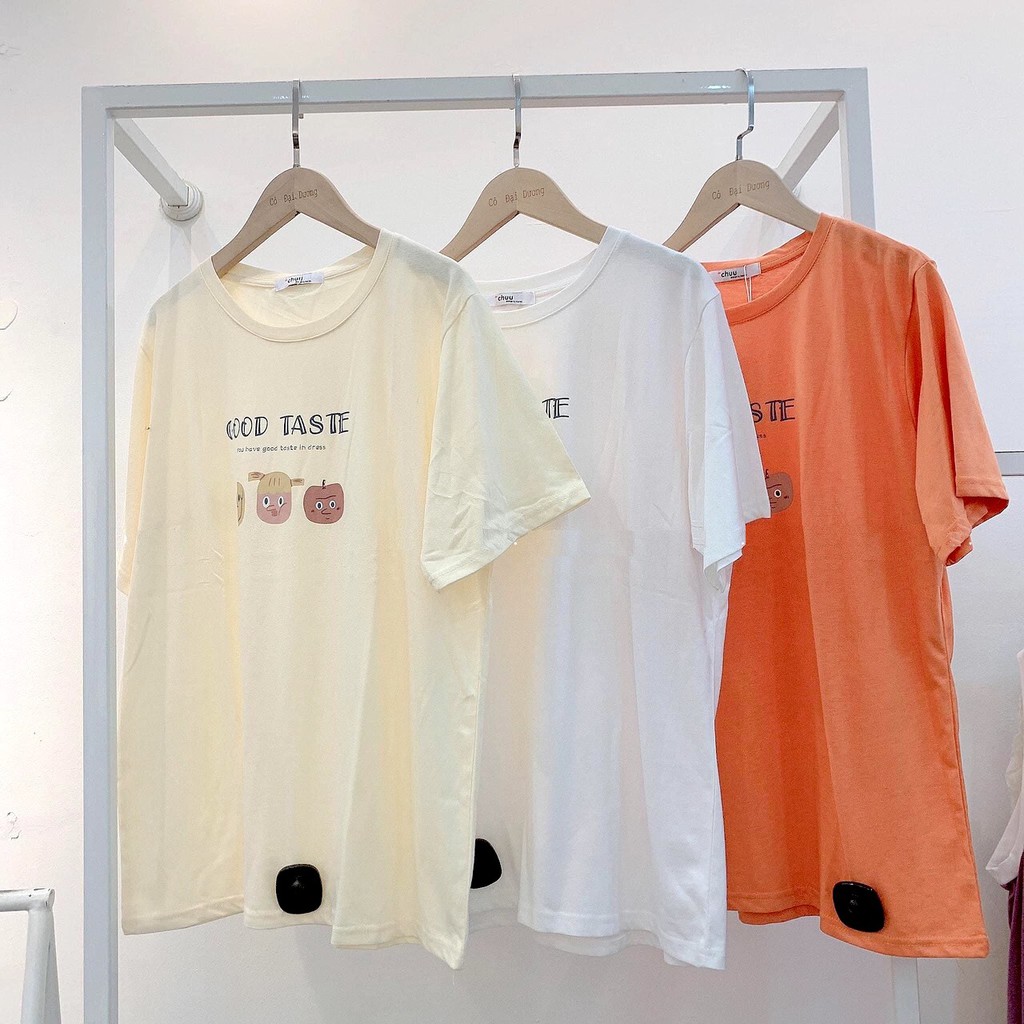 Áo Thun Nữ Good Taste PEONYB Nữ [FREESHIP] 🌸 Phông form rộng tay lỡ, pull dáng oversize màu CAM | TRẮNG | BE Ulzzang 🌸 | BigBuy360 - bigbuy360.vn