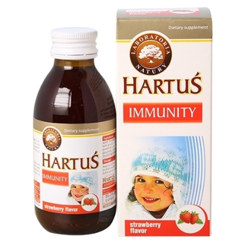 Siro Hartus Immunity 150ml - Tăng sức đề kháng cho bé, hỗ trợ miễn dịch khỏe mạnh