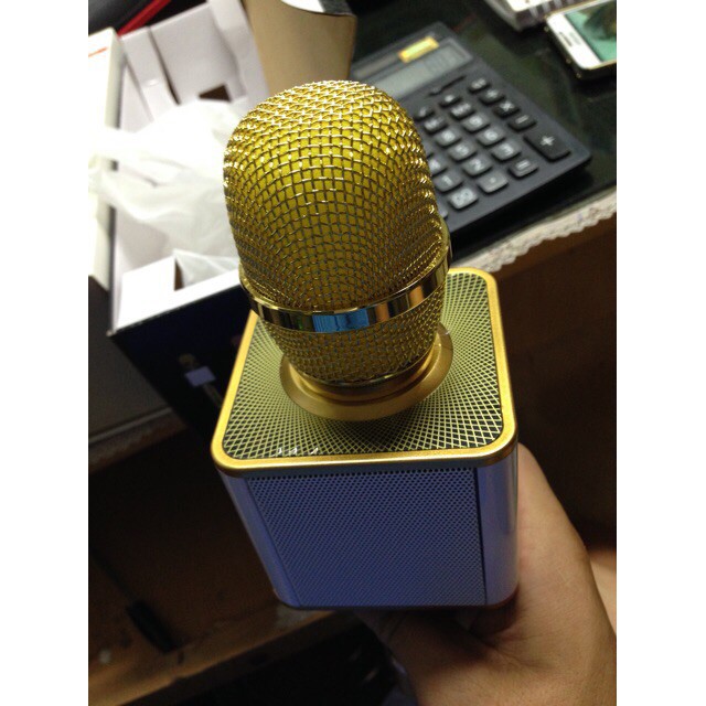 Mic hát karaoke SD-08 kèm loa Bluetooth