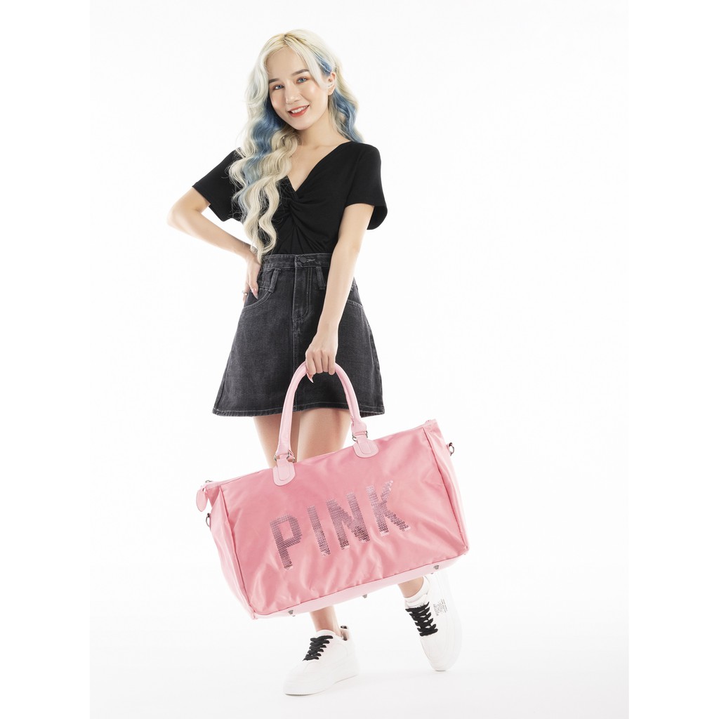 [Mã WABRWB24 giảm 30K đơn 99K] Túi Xách Nữ Du Lịch Pink HAPAS - TSL5321 | BigBuy360 - bigbuy360.vn